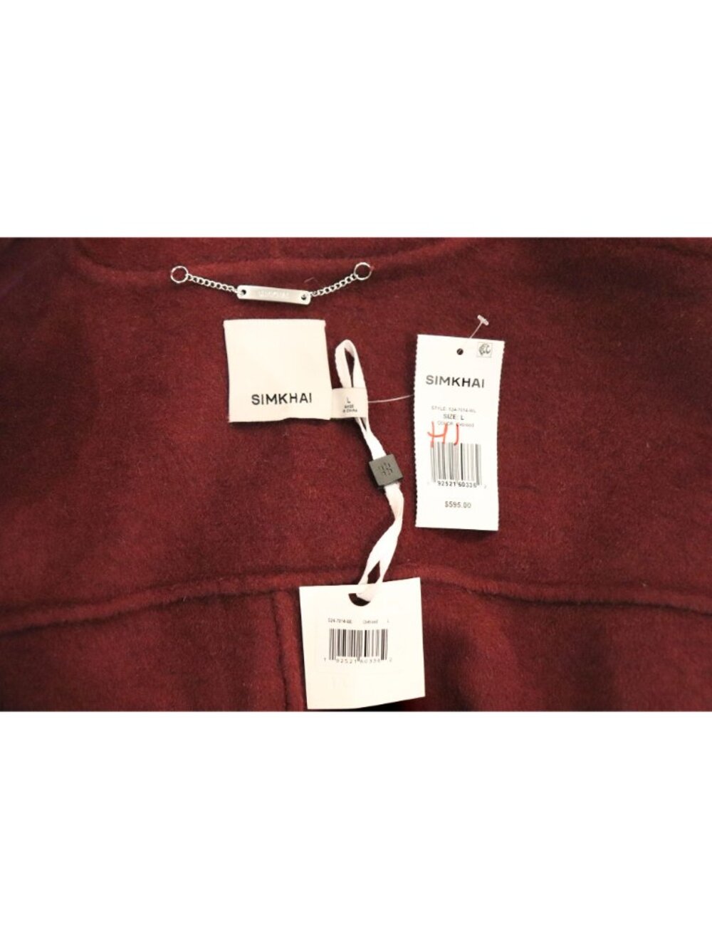 Simkhai Rowen Fringe Jacket, Large NWT - Picture 5 of 5